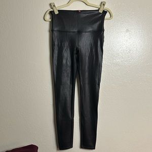 SPANX Faux Leather Leggings